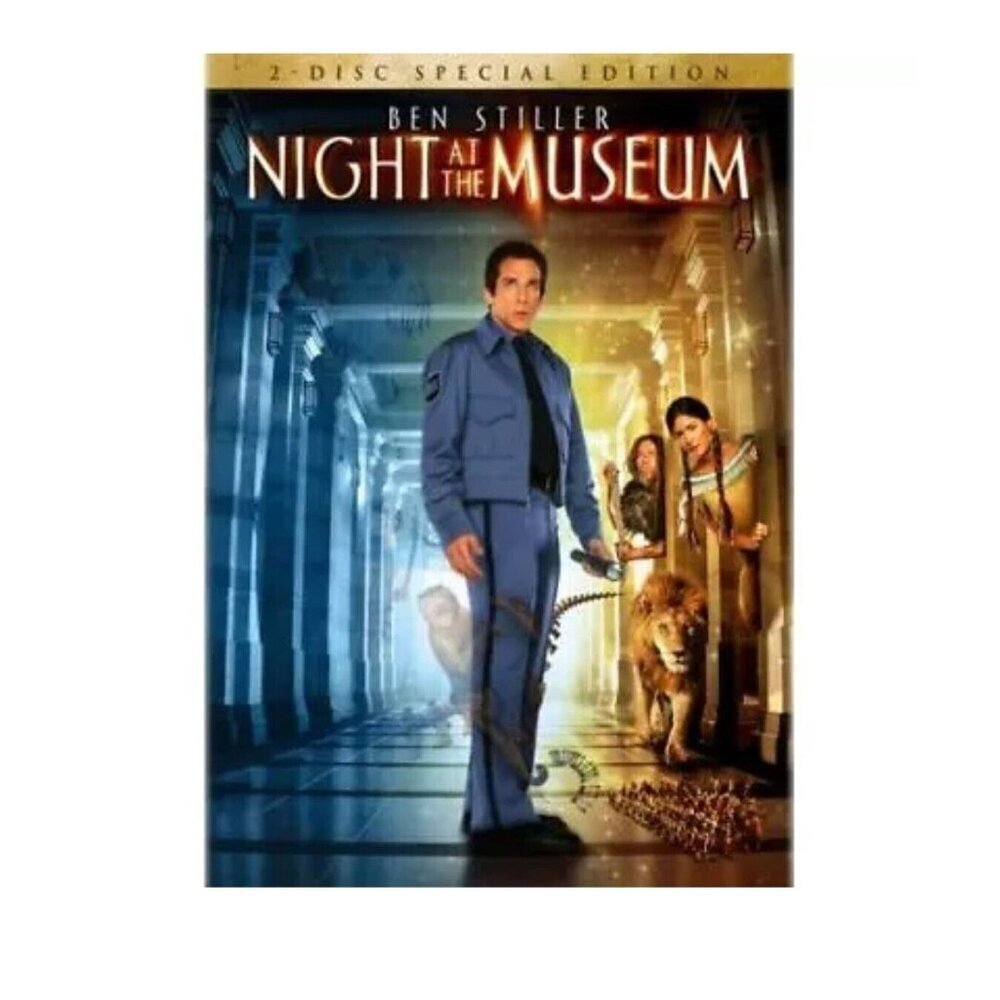 Night At The Museum‎ On DVD With Ben Stiller Comedy 2 Disc Special Edition Set